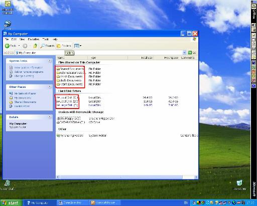My Computer Windows XP Highlighted